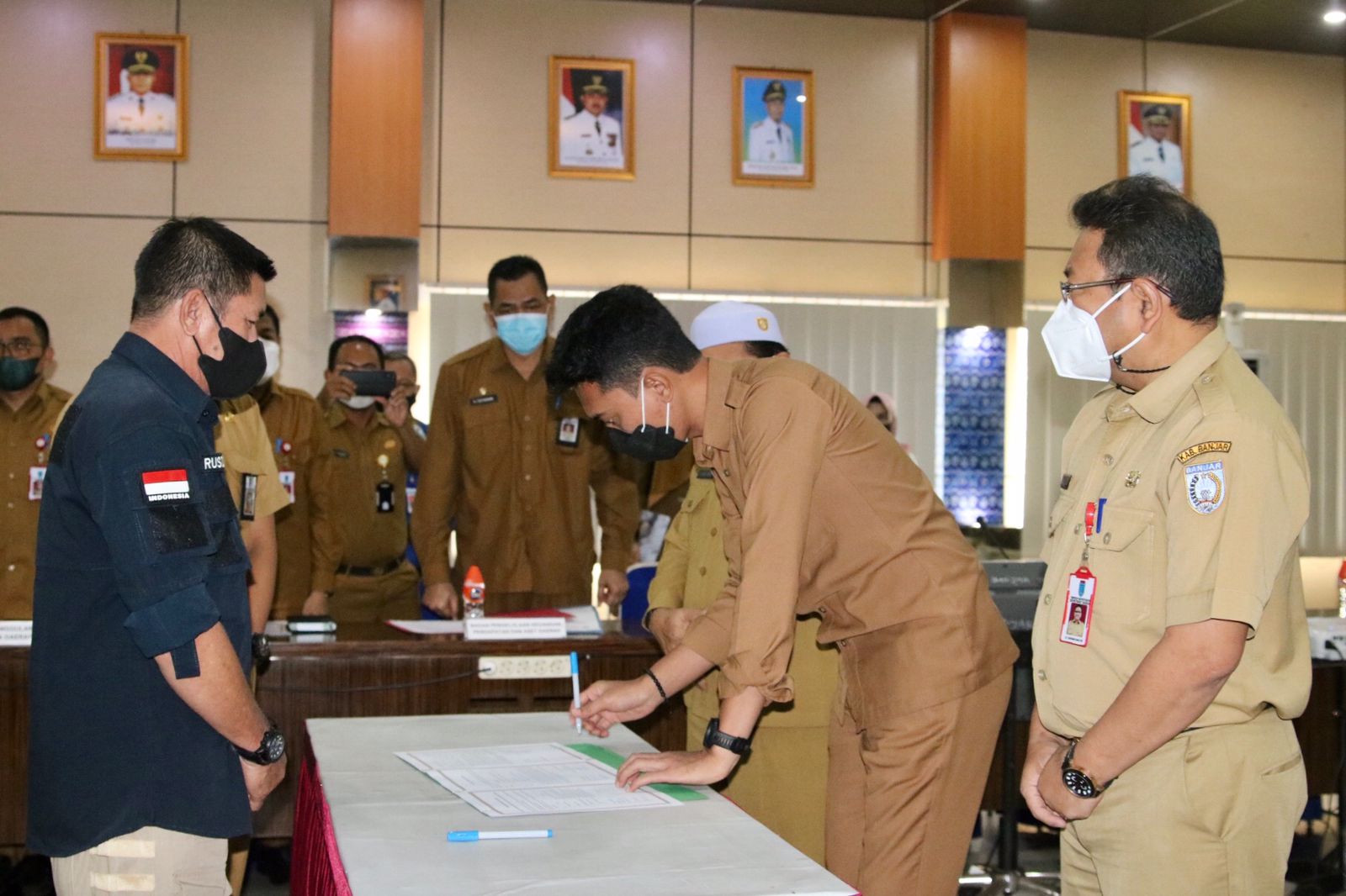 Penandatanganan Perjanjian Kinerja, PD PBB Diharap Berkontribusi Terbaik
