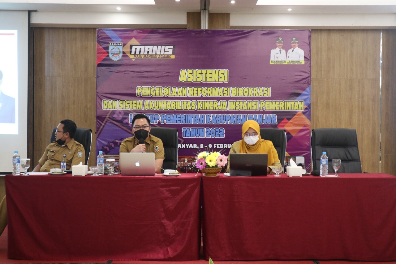 Pemkab Banjar Gelar Asistensi RB dan SAKIP