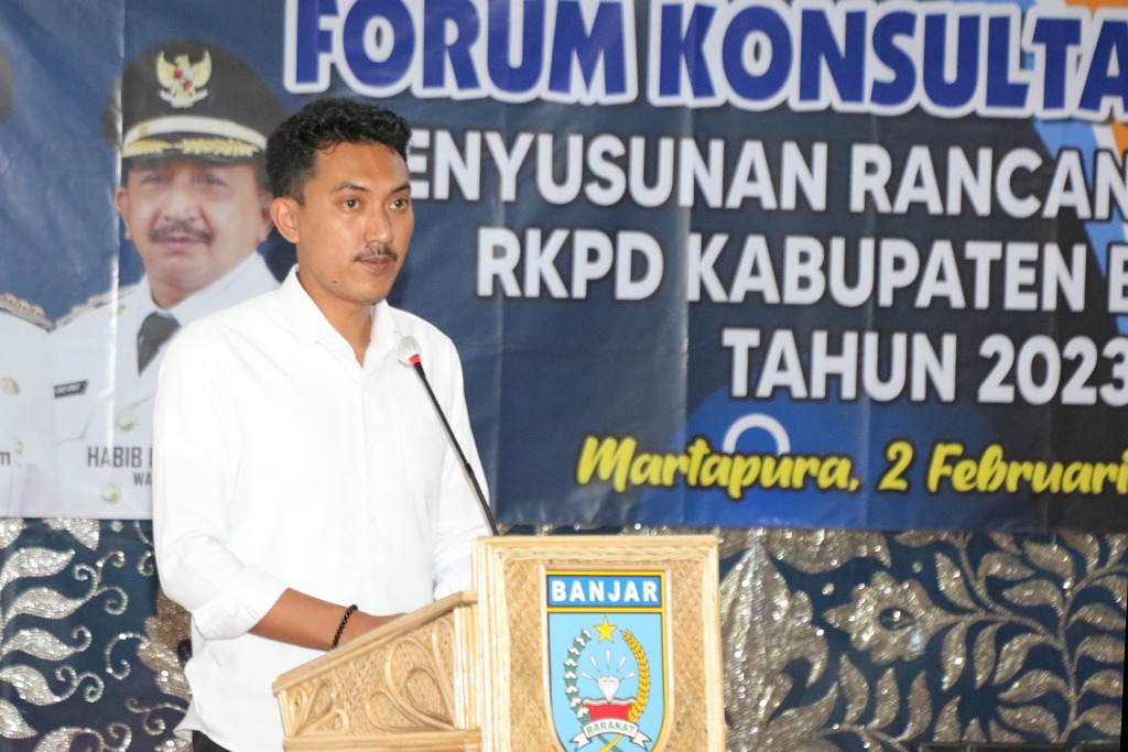 Konsultasi Publik, Rancangan Awal RKPD Kabupaten Banjar 2023
