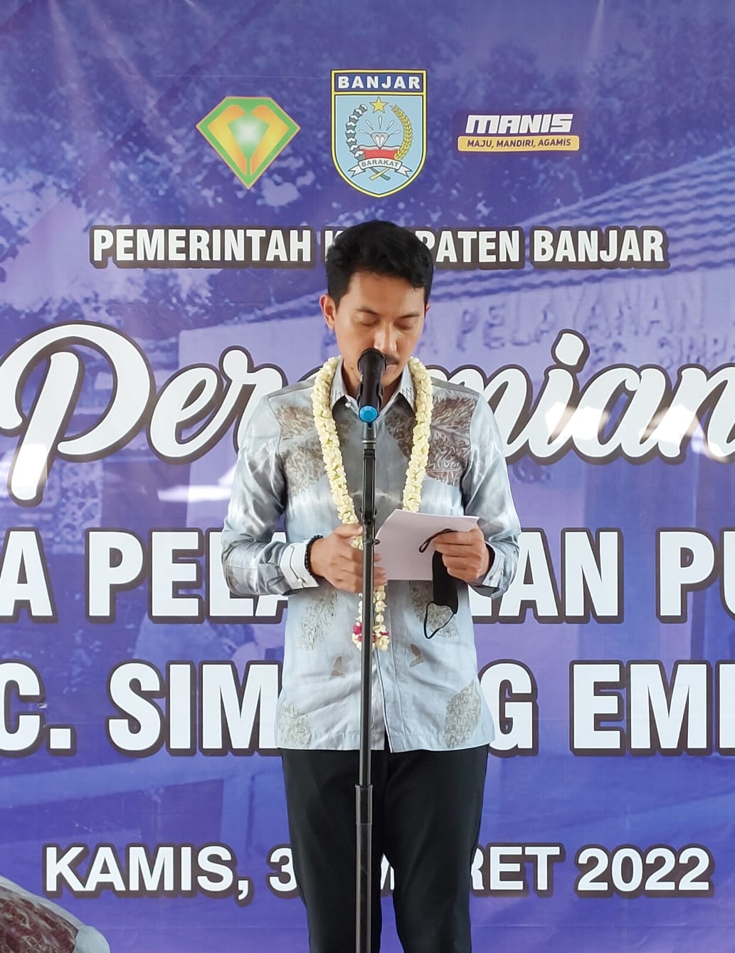 PERESMIAN PLAZA PELAYANAN PUBLIK SIMPANG 4
