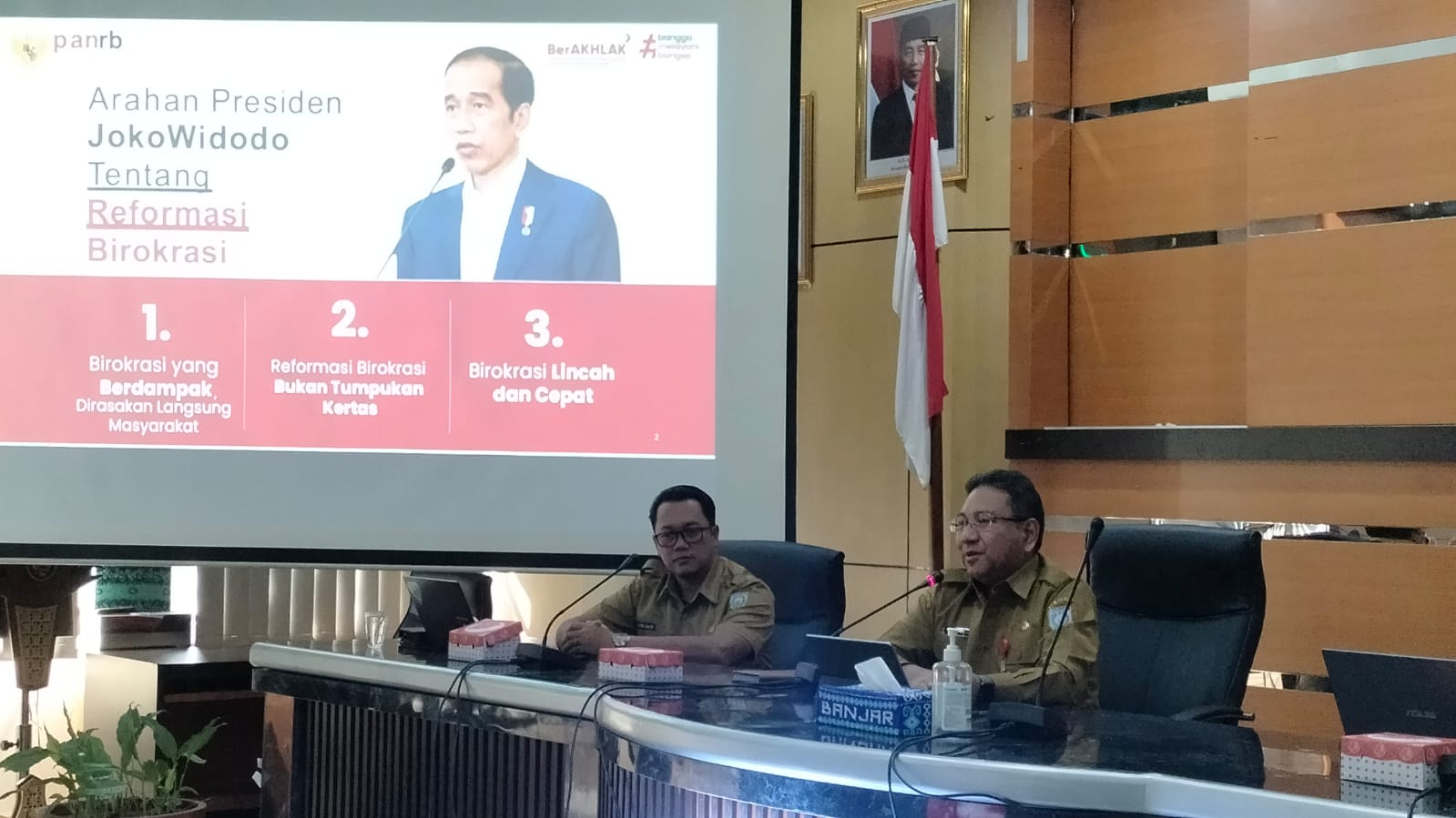 LAUNCHING DAN SOSIALISASI RB TEMATIK